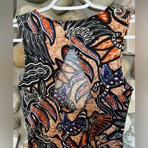 H&M Beautiful Flowy Sleeveless Dress - Unique pattern - small